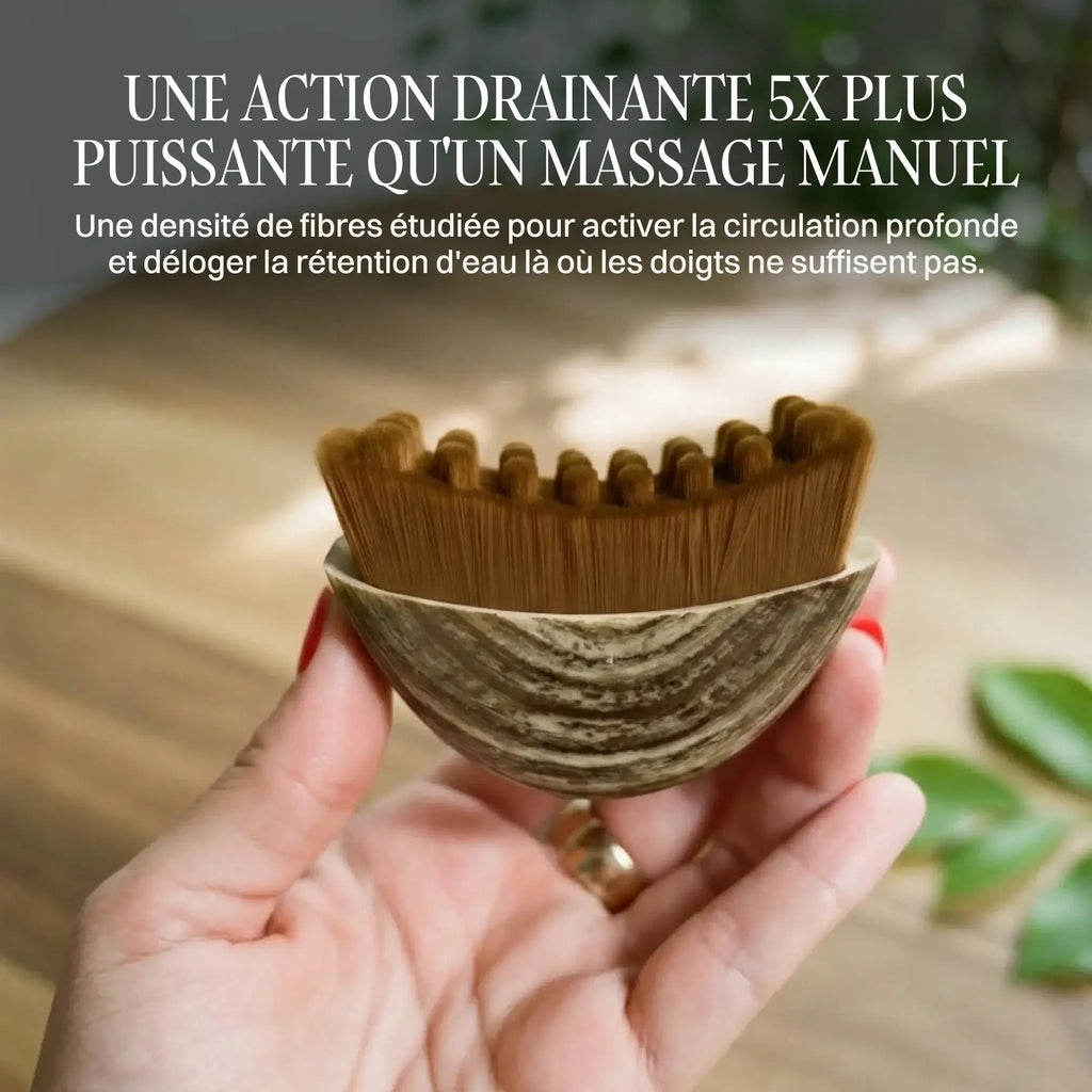 Votre brosse drainante LYMPHORA™ avec son etui