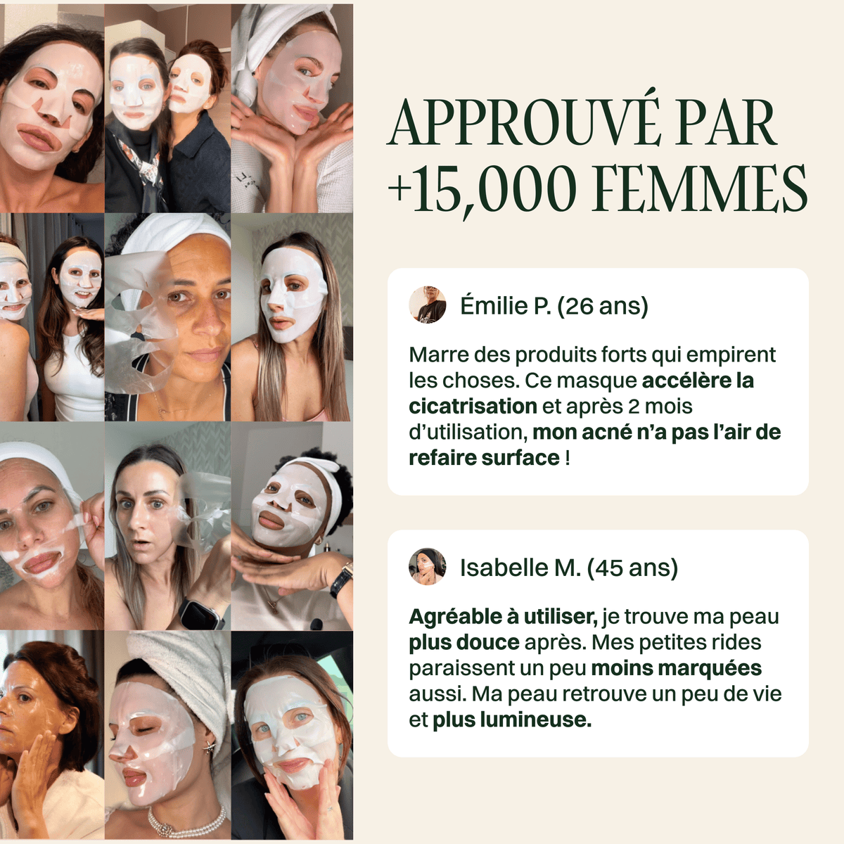 Masque Bio-Collagène Hydratant