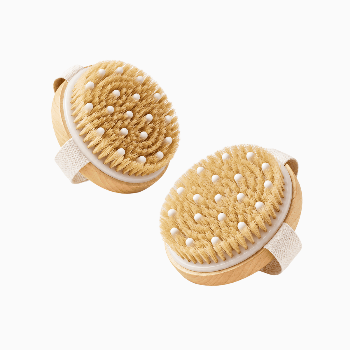 Brosse de drainage pour le corps